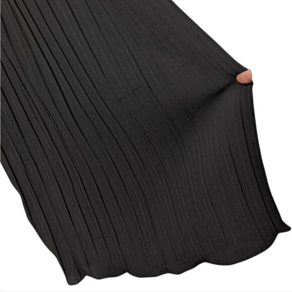 ETEN Pleated Crinkle Wide Leg Flowy Pants 1X - Picture 3 of 8